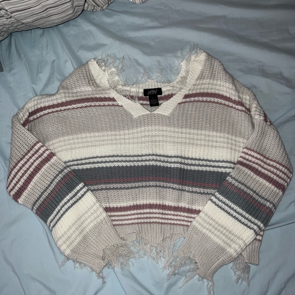 Just Polly Muti Colored Sweater